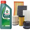 Somer Car KIT TAGLIANDO COMPATIBILE CON TOYOTA YARIS 1.0 16V 68CV 50KW DAL 1999 AL 2005 4LT 10W40