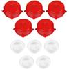 Lampa Set 5 Tappi E SOTTOTAPPI per TANICHE in PLASTICA