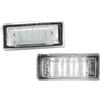 WYLWSHA Luci Targa Auto Lampada Per TT 8N 1999 2000 2001 2002 2003 2004 2005 2006 OEM 8N0943021A 2 Pezzi LED Luce Targa