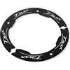 YIJIEBAO Scooter Moto Cinghia di Trasmissione Puleggia Della Protezione Della Protezione Della Copertura Fit for Yamaha T-MAX 530 Tmax 530 TMAX530 2015 2014 2016 2013 2012(Color:Black)