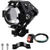 AJHJET Moto Fari Per NC750X NC750 Anteriore Fendinebbia U5 U7 12V LED Faro Moto Proiettore Faretti Faretti Fendinebbia(U5-Switch-1PC)