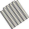 Akozon Valvola dello Pneumatico 100 pezzi Sostituzione Stem in Gomma per Pneumatici Stem per Moto Auto(TR413)