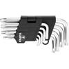 TOPEX Chiavi Torx Serie Corta. In Cromo-Vanadio. In Custodia Di Plastica. Misure : Mm T10-15-20-25-27-30-40-45-50.