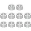 PATIKIL M5 Distanziali in Alluminio, 10pz Distanziali Metallici in Alluminio 5,2mm ID x 8mm OD x 4mm L Distanziali Alluminio a Vite Separata Rotondi per Viti 1/5 M5