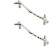 RSWZSFL 2 Pezzi Maniglie per Mobili a Forma di Rami Maniglia de Armadio Pomelli a forma di Ramo di Albero per Cassetti Maniglia in Lega di Zinco per Porte Mobili,Scarpiere (Pitch:96mm,Silver)
