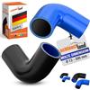 Schlauchland CURVA PER TUBO FLESSIBILE IN SILICONE 90° GRADI DI-Ø 70mm nero 200°C | SELEZIONE | Gomito Intercooler Radiatore Curvatura Turbo Motore Liquido-Raffreddamento Aria-Aspirazione Gomma Manicotto
