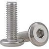 tooloflife 10 viti a testa esagonale in acciaio inox a testa piatta esagonale (M8 x 25 mm)