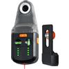 GAIN EXPRESS Aspirapolvere per Trapano Elettrico 3 in 1, Capacità di Carico 5KG, Supporto a Parete con Livella, Laser Verde da 2 Metri, Grado di Protezione IP54, per Falegnameria e Costruzioni Edilizie