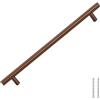 vidaXL Maniglie per Mobili 5pz Bronzo 224mm in Acciaio Inox
