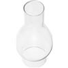 BUGUUYO Paralume in Vetro Trasparente per Lampada ad Olio Vintage in Vetro Ricambio Resistente Effetto Antivento per Lampade Olio da Negozio e Fai-da-te