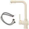DOBO Driwei 813-5 Rubinetto Miscelatore Lavello Cucina, Bianco
