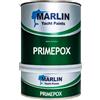 Marlin Yacht Paints Marlin Primepox 0,75 LT (Grigio) Primer Fondo Epossidico Bicomponente Antiruggine