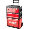Yato YT YATO-09102-Cassetta degli attrezzi, Carrello compone di tre parti