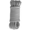 Tecplast Corda elastica Grigia 15 m - Qualità PRO TECPLAST 9SW - Cavo per teloni con diametro di 9 mm