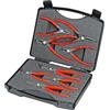 KNIPEX Valigia portautensili SRZ Pinze per anelli di sicurezza 8 pezzi 270 mm, 00 21 25