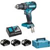 Makita TRAPANO AVV.PERC.18V BL 3Ax3