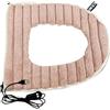 Ungtyb Sedile per WC riscaldato, regolabile, con USB, con temperatura regolabile, 44 x 37 x 2 cm, per il comfort del bagno invernale (1 pezzo)