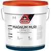 BOERO - MAGNUM PER MURI OPACO BIANCO 10 LITRI SMALTO OPACO PER MURI ALL'ACQUA IDONEO PER AMBIENTI CON METODOLOGIA HACCP