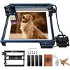 SCULPFUN S30 PRO Incisione laser da 10 W, con rullo rotante laser a 360 °, macchina per incisione laser taglierina laser CNC da 60W, per legno,metallo,vetro