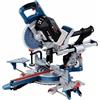 Bosch Professional BITURBO GCM 18V-216 DC - Sega troncatrice a batteria, diametro lama 216 mm, modulo Bluetooth, blocco lama SDS, in cartone, Blu