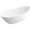 Bernstein Vasca da bagno freestanding BELLAGIO 2.0 acrilico - dimensioni e colore a scelta, Colore:Bianco lucido, Dimensioni:180x80 cm