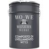 WO-WE Malta autolivellante cementizia livellare pavimento irregolare in cemento W715 Grigio chiaro - 25KG