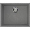 SMEG Vasca Sottotop VZUM57TT Dimensioni 50 x 40 cm Colore Titanio Serie Quadra