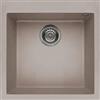 ELLECI LGQ10243 | Lavello da incasso GRANITEK QUADRA 102 | Colore : Tortora