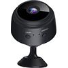 Frefgikty Tuya A9 Mini Telecamere di Sorveglianza con Wifi 1080 P HD Piccola Fotocamera Sensore Versione Notturna Videosorveglianza Web Videosorveglianza