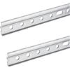 SOTECH 2 Pezzi SOTECH Barre Reggipensili 1157 mm/per Attaccaglie Reggipensili/Barre per Mobili Pensili da Cucina/Barre Reggipensili per Mobili in Acciaio Zincato/Barre da Muro Reggipensili