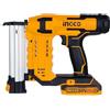 Ingco Cstli3805 Chiodatrice a Batteria per Calcestruzzo Cemento Legno Metallo St 18 mm in valigetta Solo Corpo