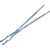 HJGHY Pinza da fabbro Tenaglia per Fabbri 490 mm 520 g Pinze a naso ricurvo Pinze per crogioli Pinza da fabbro per Ingegnere Fabbro Anvil Forge