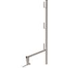 FERRI GROUP Parapetto Registrabile per Cordolo fino a 30cm, Made in Italy - Sicurezza in Altezza Cantieri e Lavori Edili - Parapetto Provvisorio contro le Cadute in Cantieri Edili, Balconi, Terrazzi.