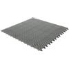 Ezooza Set da 10 Piastrelle in Plastica Flessibili Drenanti 55,5 x 55,5 cm da Esterno Giardino 3,08 m2 colore: Grigio