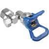 VersaGenius Valvola di arresto Clean Shut-Off 7/F-7/8 M girevole per spray airless, giunto girevole, valvola di arresto per cottura pulita