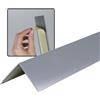 Dalsys Profilo angolare in PVC 200cm grigio autoadesivo, profilo di protezione angolare/striscia angolare per un'elevata protezione dei bordi