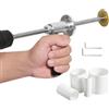 Generico Inside Pipe Cutter for PVC Pipe Cutter, Stainless Steel Plumbing Inside Cutter Tools with Diamond Grit Cutting Wheel and Handle, 7 Adjustable Cutting Depth for 1-1/2 Inch to 8 Inch PVC Pipe