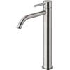 Paffoni LIG081ST Miscelatore lavabo prolungato senza scarico serie LIGHT Steel Looking