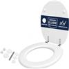 HYDRO HOME Copriwater Ellisse Ideal Standard legno verniciato compatibile/dedicato economico by HYDRO HOME (BIANCO EUR)