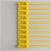 STICKERSLAB GHIRARDI StickersLab - Sigilli in plastica senza inserto metallico scatto autobloccante a lunghezza fissa. (100)