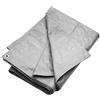 vidaXL Telone 180 g/m² 4x4 m Grigio HDPE