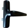 inferramenta Maniglia Cremonese in Alluminio per Finestre e Porte-Finestre - Interasse 104 mm | Apertura Interna, Manico Ribassato