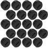 MAGICLULU 10 Paia Coprispazzole Carbonio per Motosega, Tappo Spazzola per Trapano Elettrico, Copertura Spazzole per Utensili Angolari e Lucidatrici, Accessorio Resistente e Compatibile