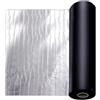 RIBLOR Guaina Bituminosa Ardesiata Autoadesiva, Rotolo Patch di Asfalto per Tetto, Nastro Adesiva Sigillante Impermeabile, Membrana in Alluminio Bituminoso per Riparazioni di Tetti(30x200cm)