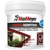 MaxMeyer Pittura per esterni Quarzo Riempitivo Antialga BIANCO 4 L