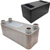 Nordic Tec Ba-32-40 - Scambiatore di calore in acciaio INOX con isolamento 40 piastre 230 kW 1
