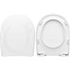 HYDRO HOME Copriwater compatibile con Foglia 51, Foglia Small e Foglia Large della ceramica Falerii termoindurente avvolgente bianco by HYDRO HOME