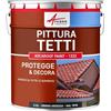 ARCANE INDUSTRIES Pittura per tegole del tetto - ARCAROOF PAINT - 1222-2,5 L Grigio ardesia - RAL 7015
