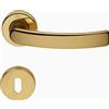 PEBSHOP MANIGLIA PER PORTA con rosetta cf. 1 coppia (IN OTTONE)