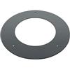 FORTUNATO Rosone di Finitura in Alluminio per Stufa a Pellet e Legna, Diametri 150mm - 180 mm, Nero, Miglioramento Estetico (Ø 180 mm)